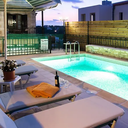 Вилла With 3 In Rethymno, Creta, With Private Pool, Furnished Te Ретимно